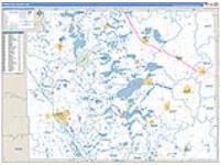 Otter Tail, Mn Carrier Route Wall Map